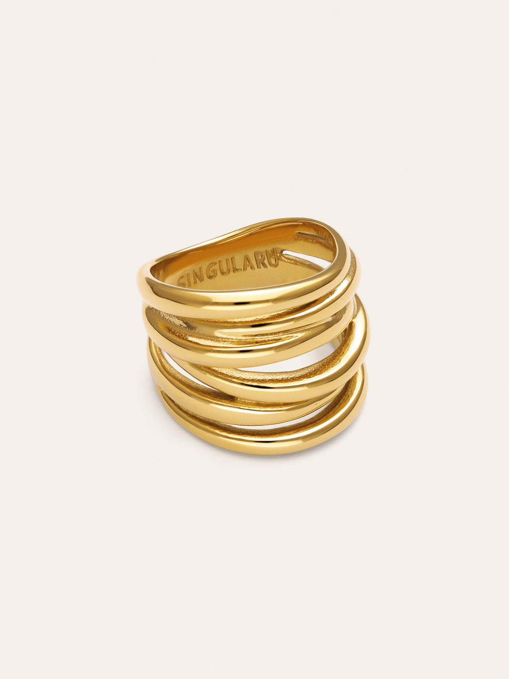 Anillo Ondina Acero
