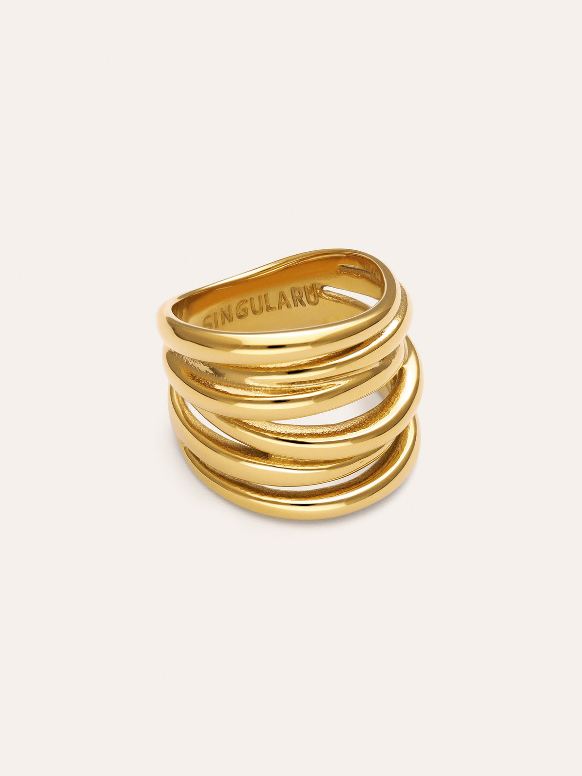Anillo Ondina Acero