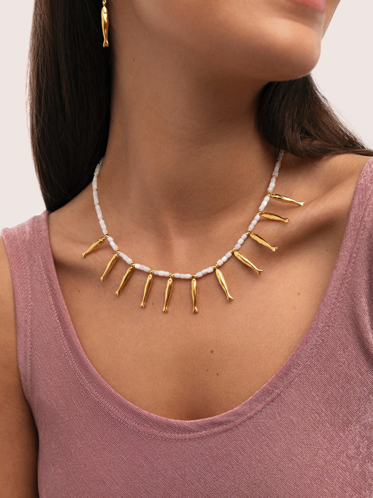 Collar Costa Acero Baño