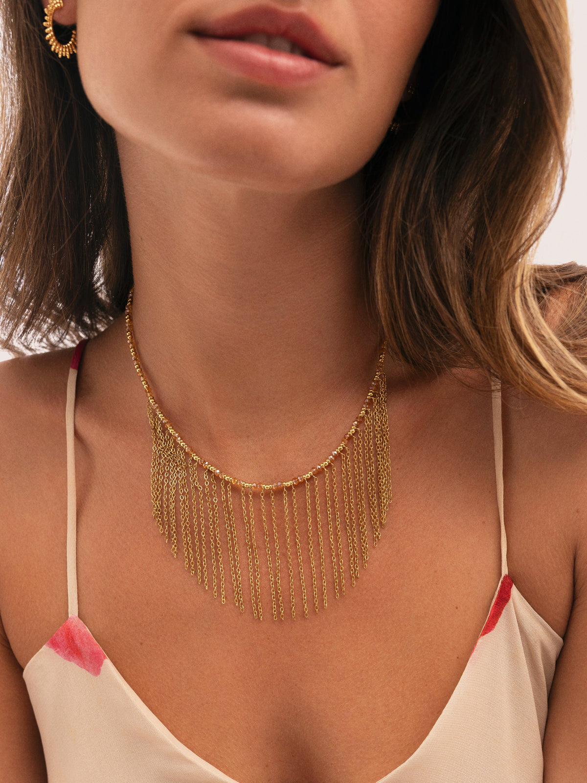 Collar Zafira Champagne