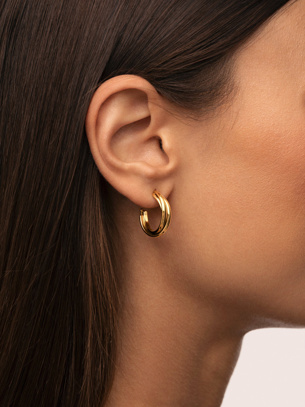 Pendientes Aro Triple