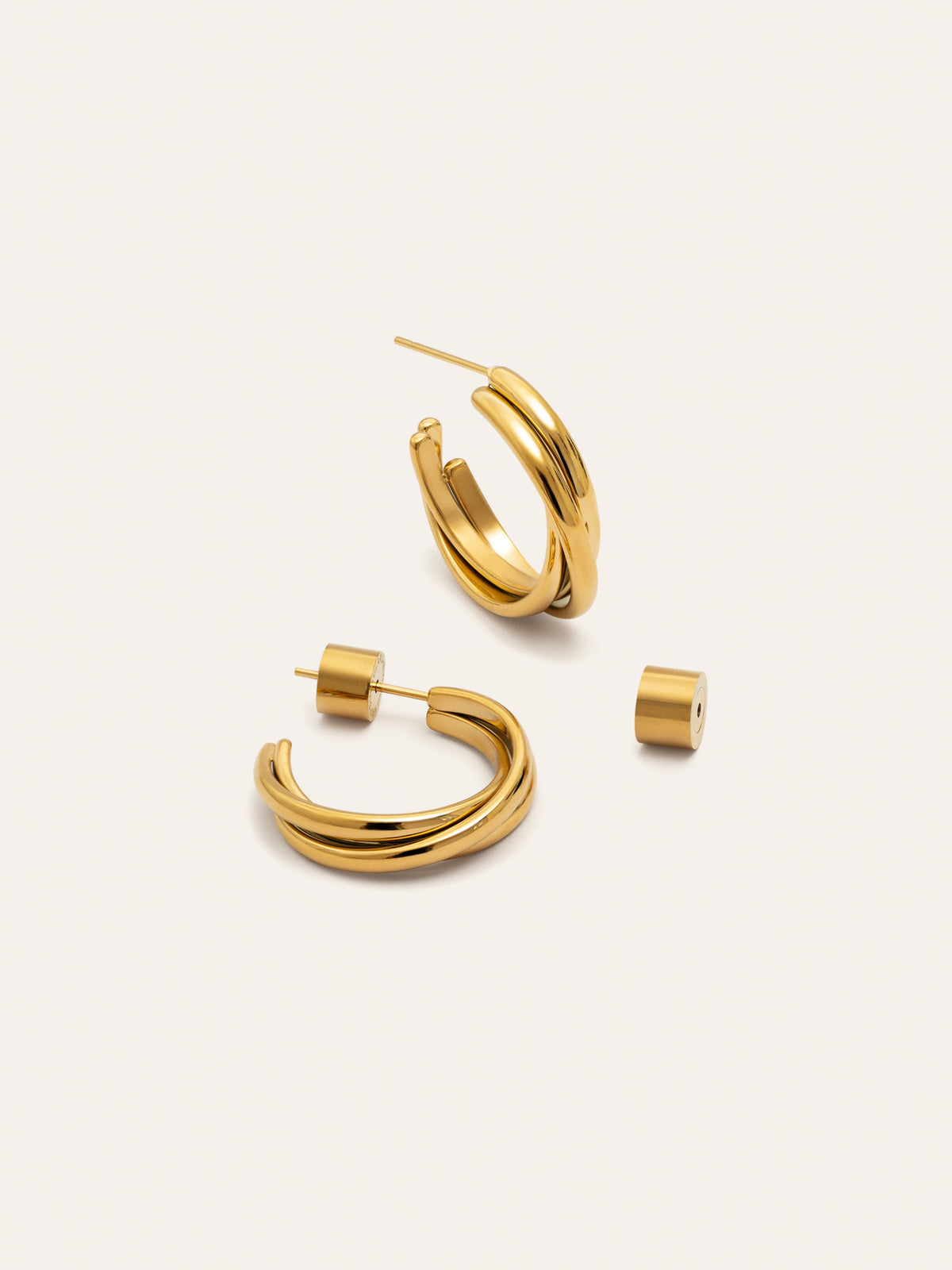 Pendientes Aro Triple