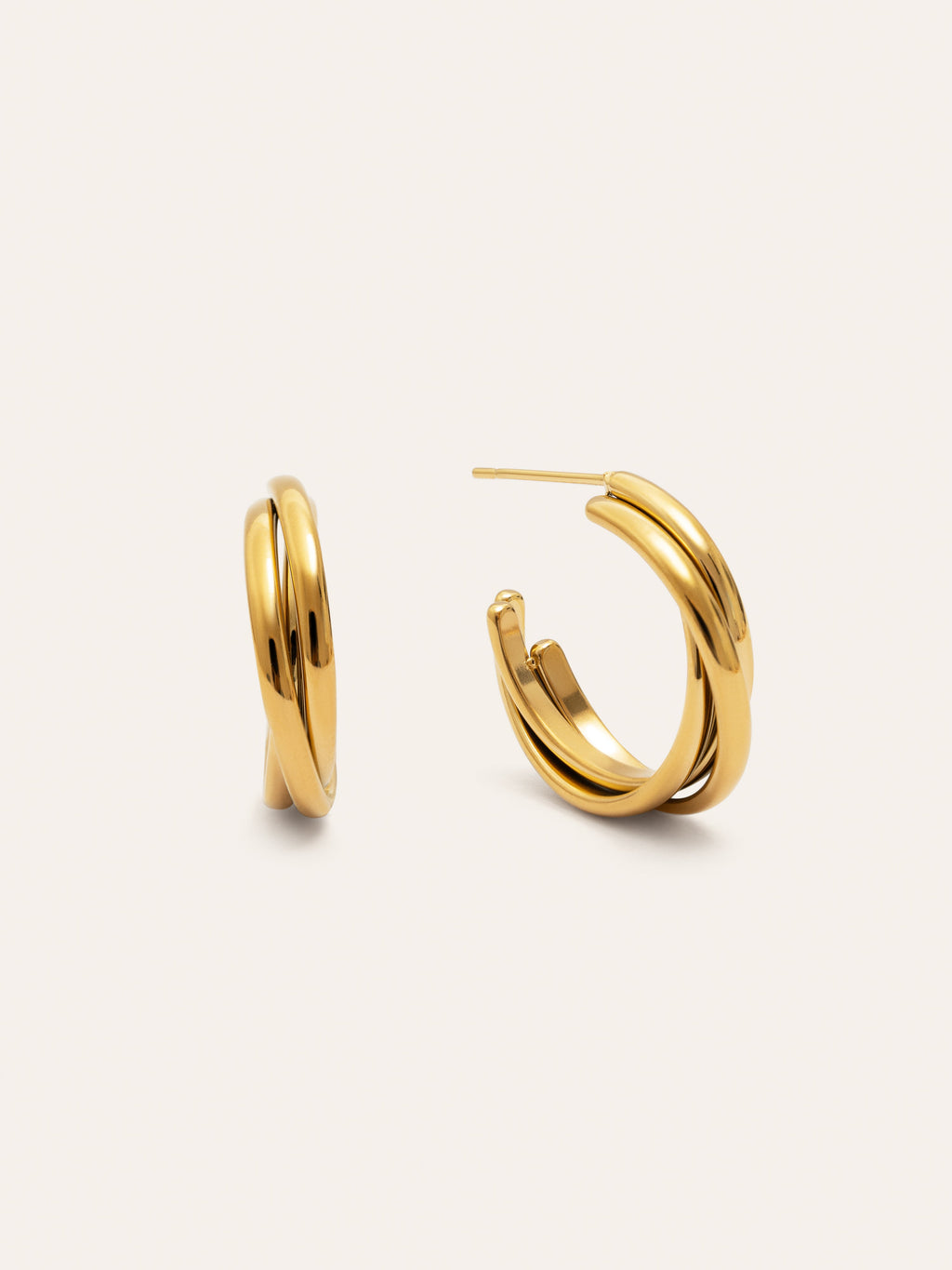 Pendientes Aro Triple
