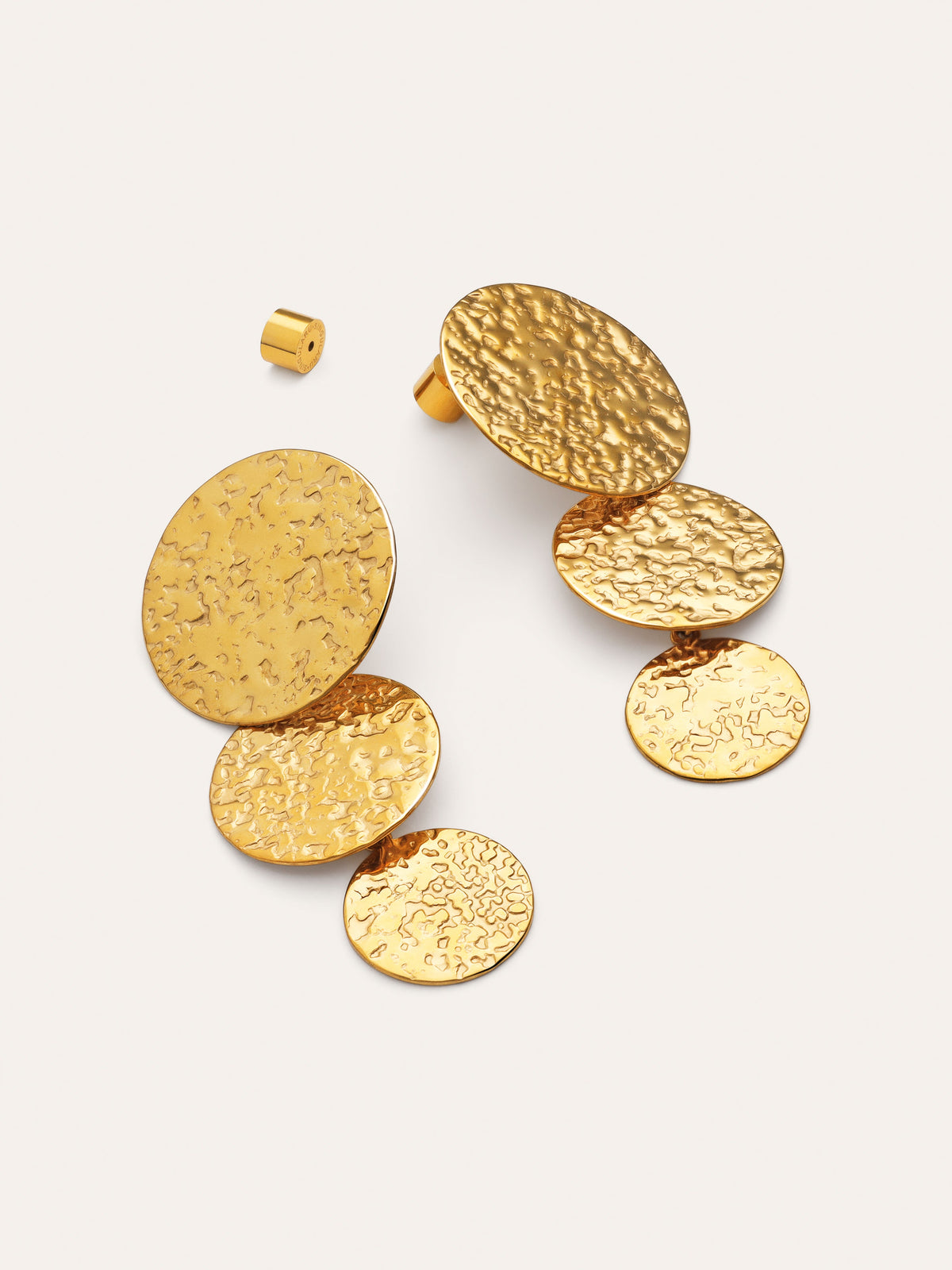Pendientes Soluna Acero