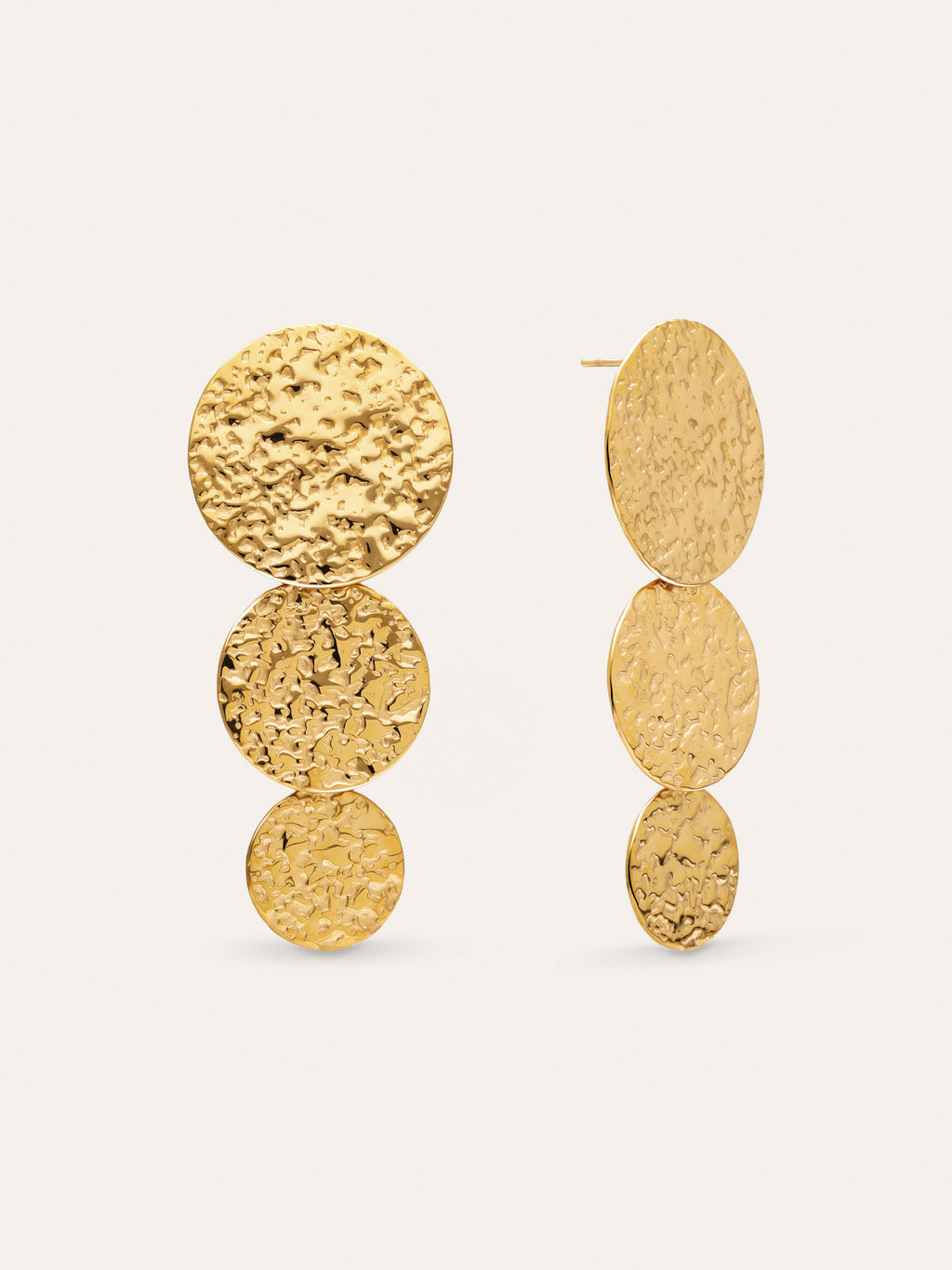 Pendientes Soluna Acero