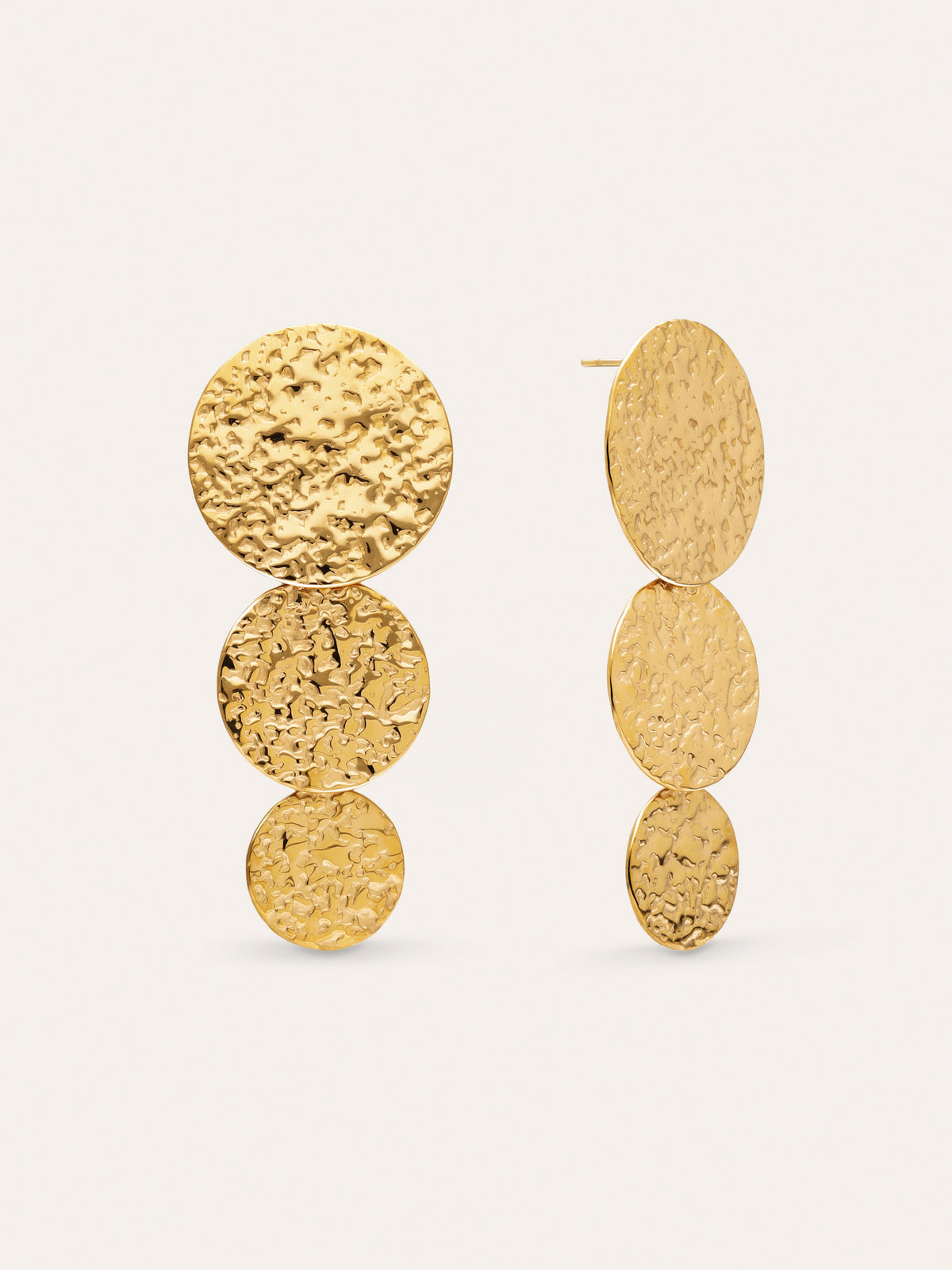 Pendientes Soluna Acero
