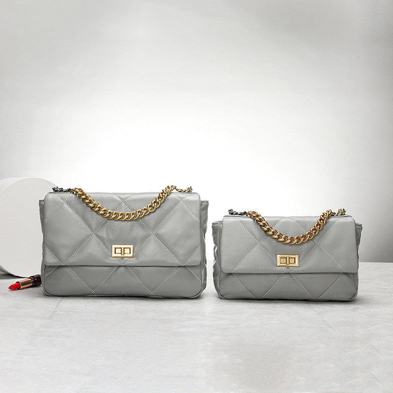 Bolso bandolera de piel