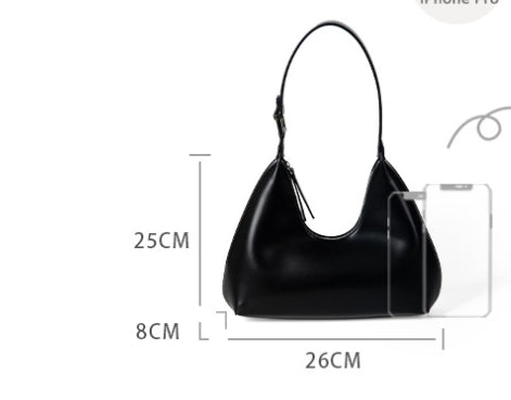 Bolso baguette de
