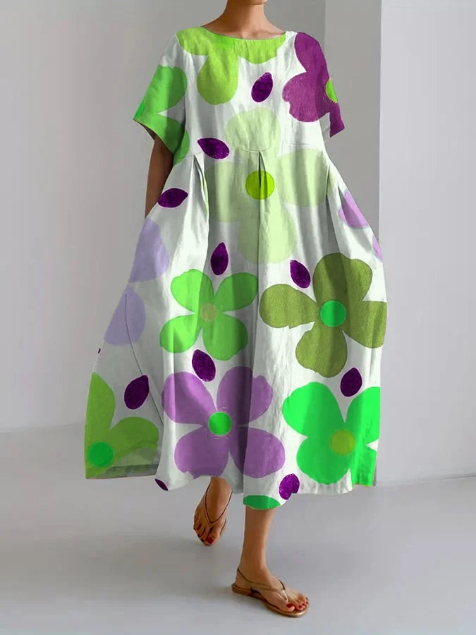 Vestido de verano floral Valeno