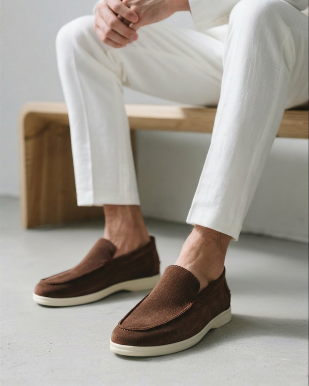 Elegantes mocasines estilo old money