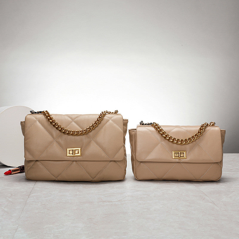Bolso bandolera de piel