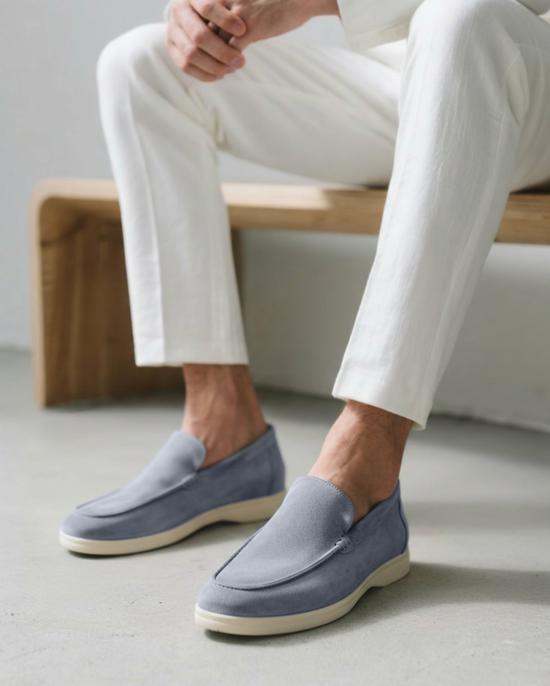 Elegantes mocasines estilo old money