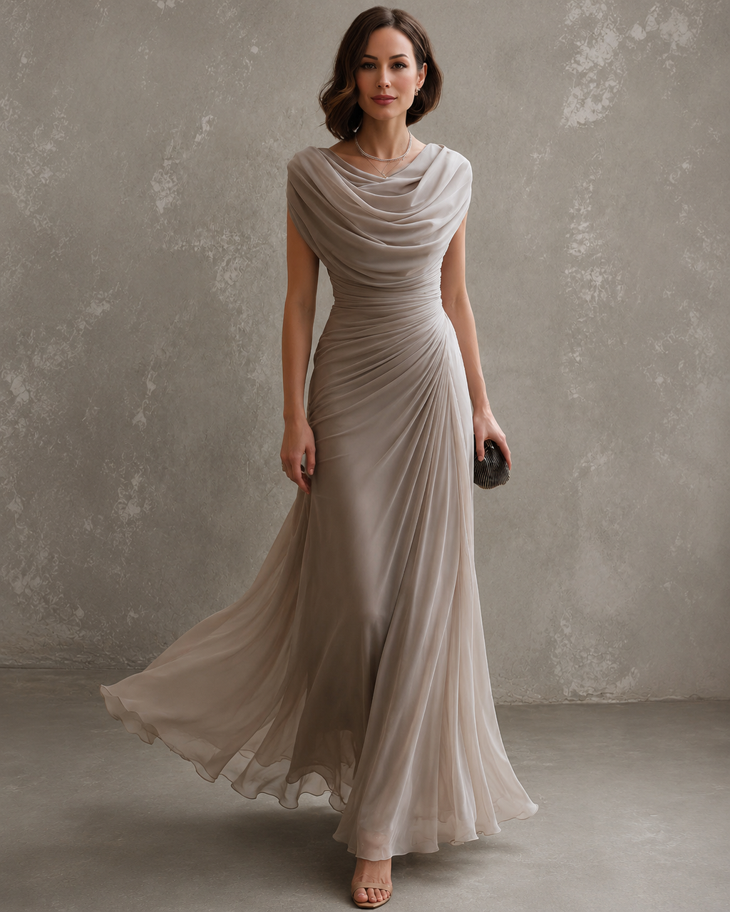 Vestido largo elegante Maëlle