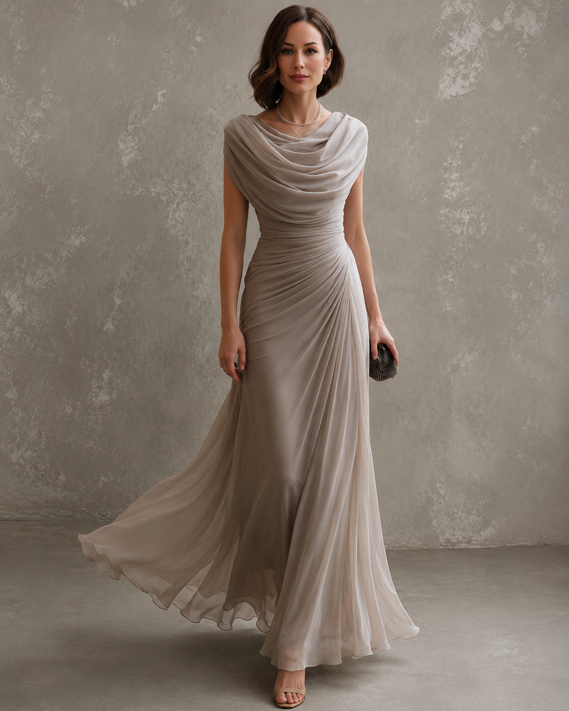 Vestido largo elegante Maëlle