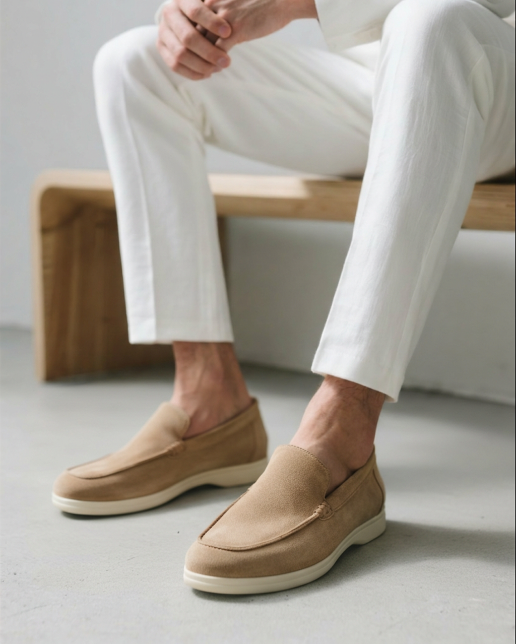 Elegantes mocasines estilo old money