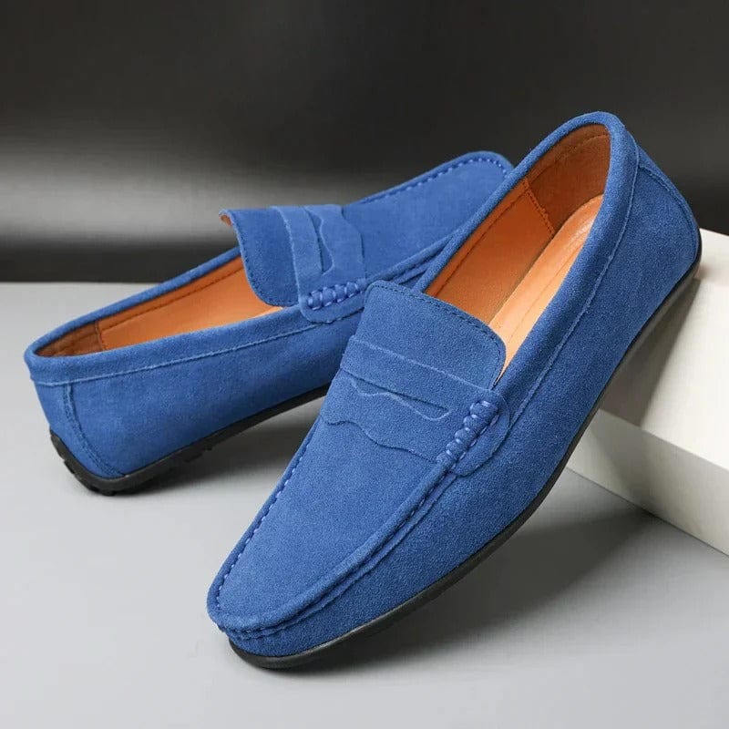 Mocasines de ante