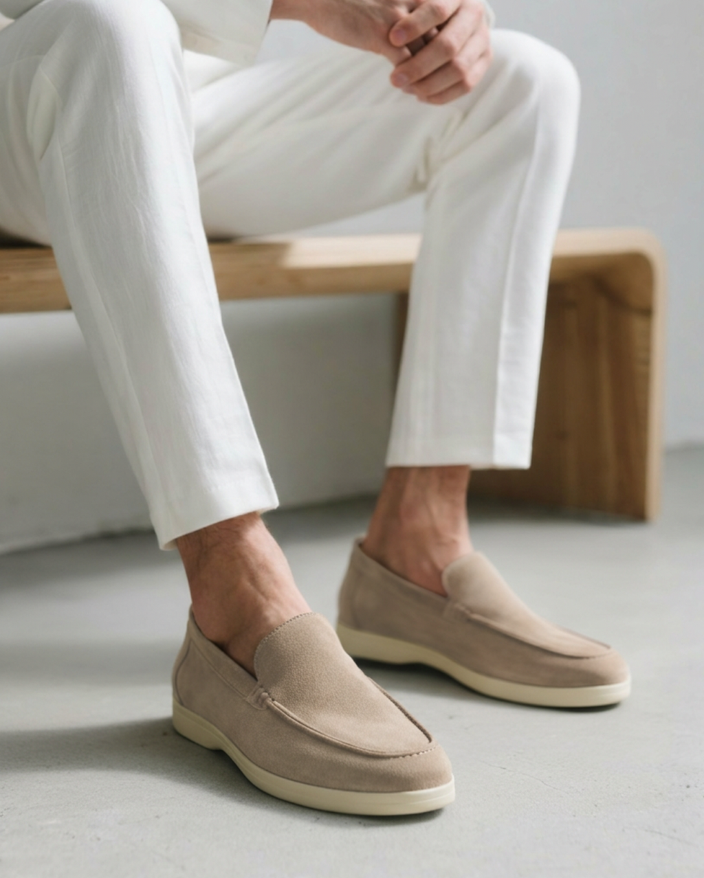 Elegantes mocasines estilo old money