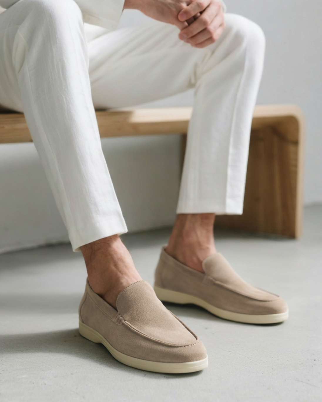 Elegantes mocasines estilo old money